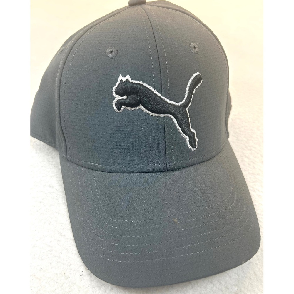Puma Baseball Cap Women LG/XL Gray Performance Sporty